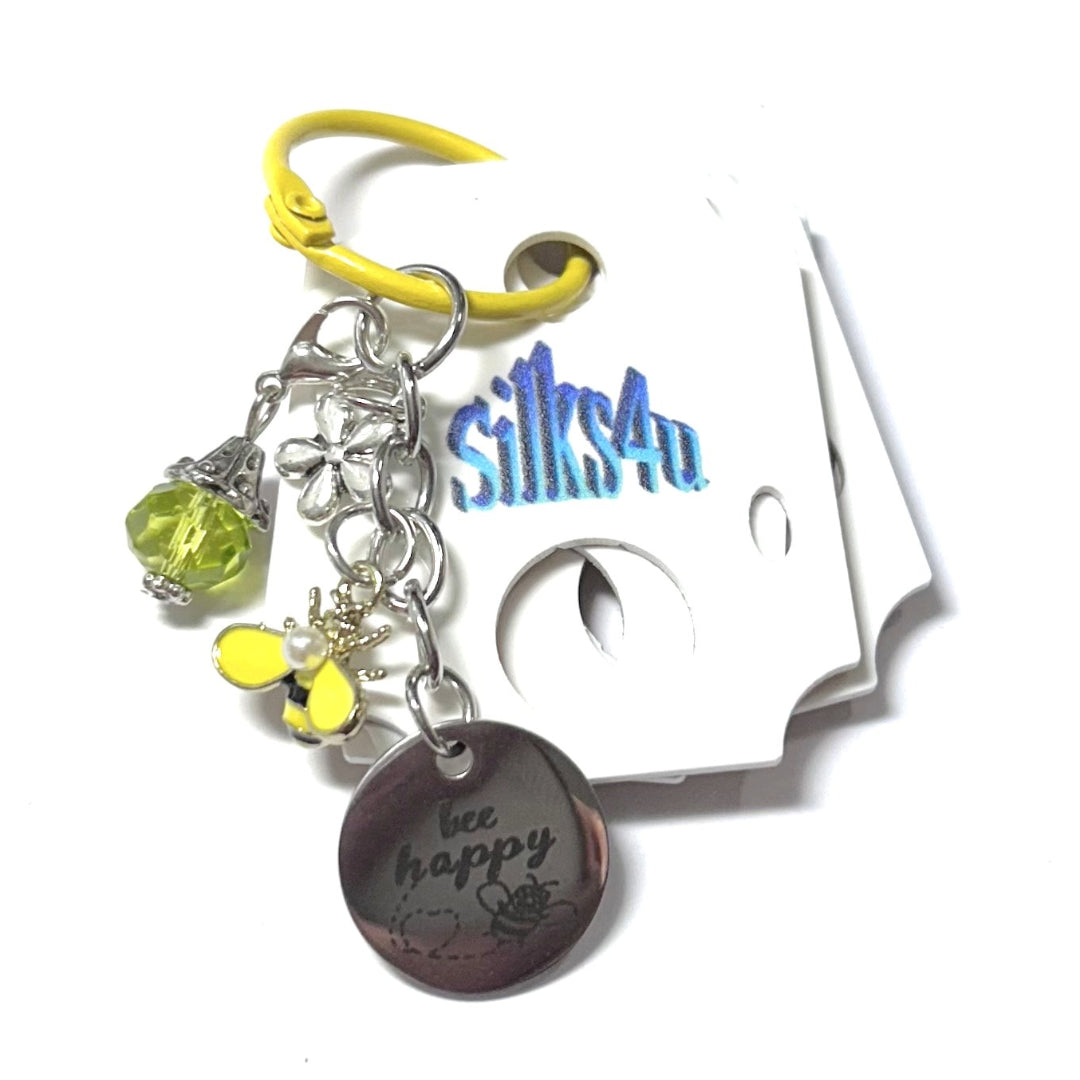 Floss Drop Sets with Ring Bling - N. Be Happy Charms and 5 Drops
