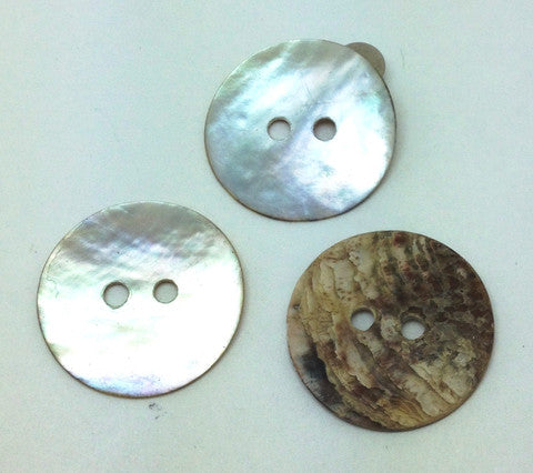 Mother of Pearl Pinctada Round Buttons